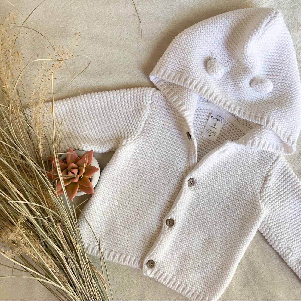 Carters • White Sweater